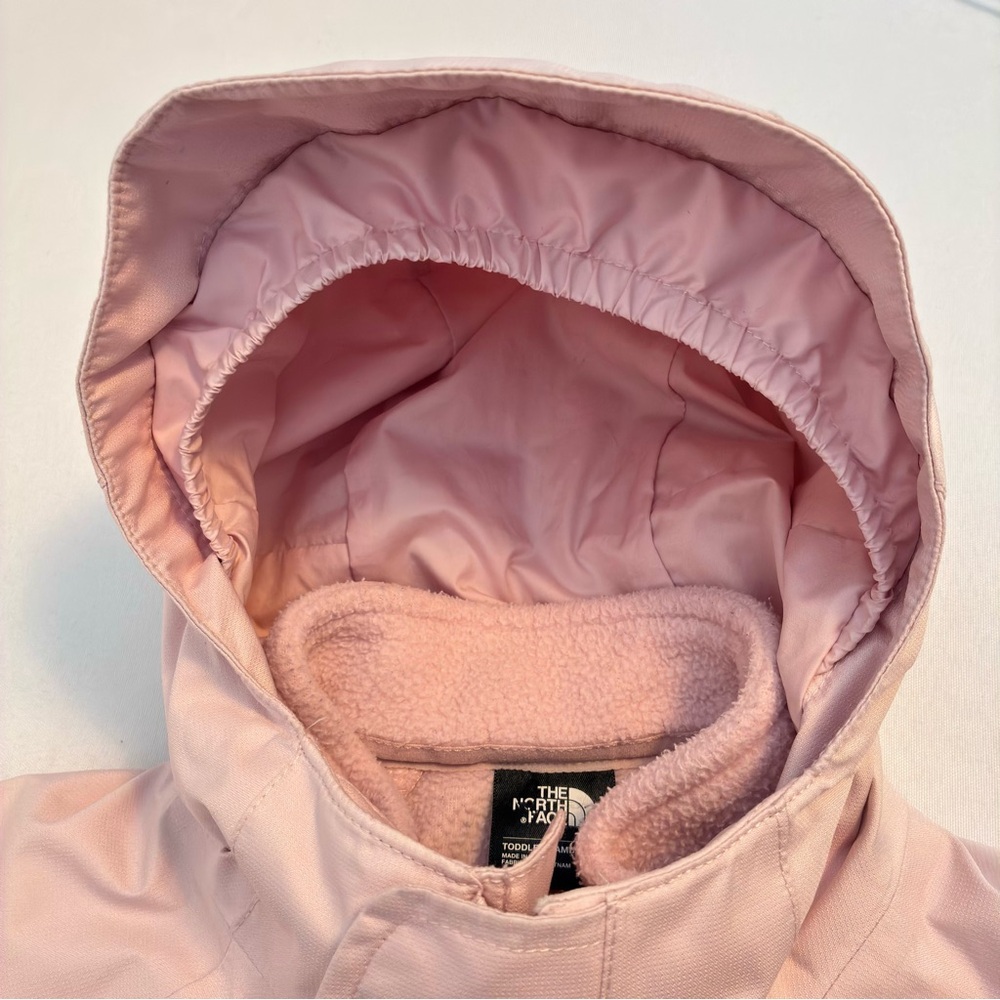 The North Face Toddler Girl Kira Triclimate Waterproof 3-in-1 Jacket Pink 3T - Picture 3 of 16